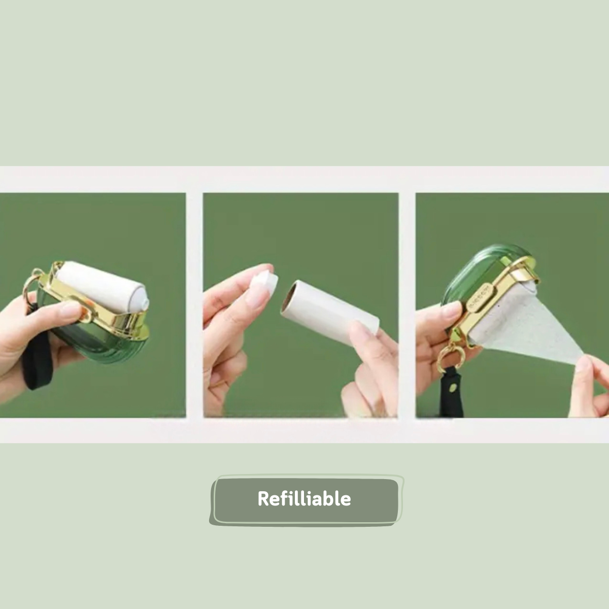 Anti-Pilling Roll Bag Charm