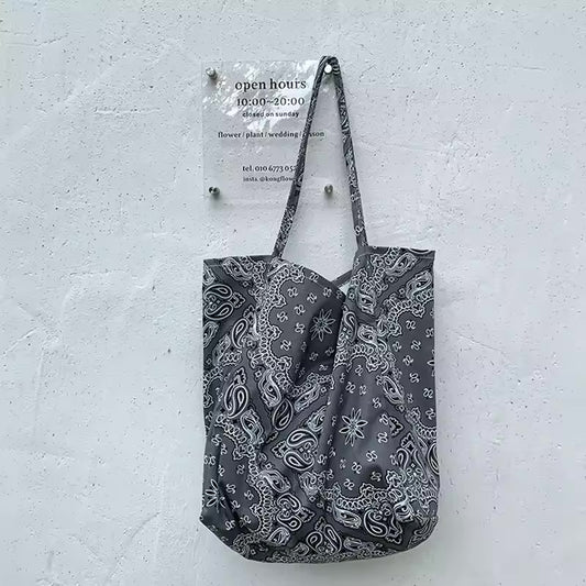 Boho Bandana Tote Bag